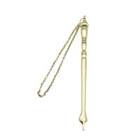 Magideal - Puntero Bíblico, Herramienta De Lectura Bíblica, Puntero Yad Torá, Puntero De Mano Para Lectura De La Torá, Inauguración De La Casa, Mujeres, Hombres, Tapa De Cebolla Dorada