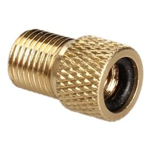 Genérico - Adaptador Válvula Francesa A Auto Con Sello De Goma Antifuga