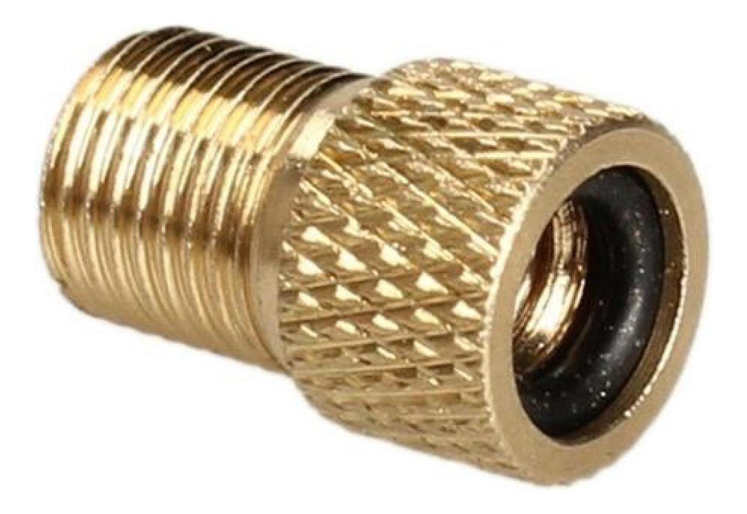 Genérico - Adaptador Válvula Francesa A Auto Con Sello De Goma Antifuga