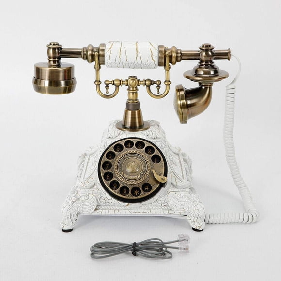 Teléfono de escritorio con cable de estilo antiguo DNYSYSJ Vintage Telephone