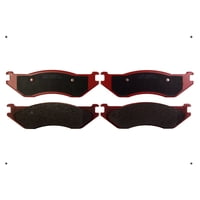 Ital Brakes Pm - Set Pastillas Frenos Delanteras Para Dodge Durango Ii 2007 2007