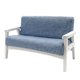 thumbnail image 5 of Sofá De Casa De Mu?ecas A Escala 1:12, Piezas De Decoración De Muebles De Sala De Estar, Color Azul, 5 of 5