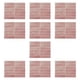 thumbnail image 2 of 10x Adhesivos De Pared De PVC Resistentes A Altas Temperaturas Y Al Aceite, Brillantes, Color Rosa, 2 of 5