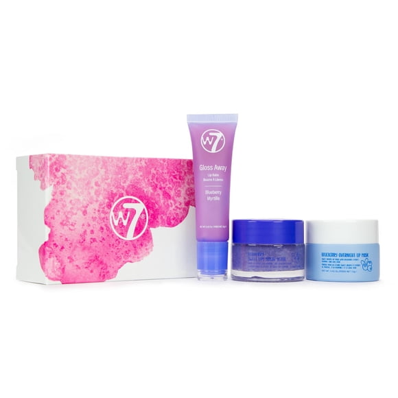 Máscara labial, bálsamo y exfoliante nocturno Lip Care Trio W7 Sweet Dreams