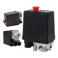 Genérica - Presostato Compresor 4 Vías Monofasico 1.2 Mpa 175 Psi 15A