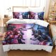 thumbnail image 1 of Cartoon Anime Avengers Hulk Duvet Cover Set,Marvels Bedding Sets, Children Bed Linened Twin Size Sets Includes Bed Sheets, 1 of 5