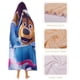 thumbnail image 4 of Rock Dog Manta Capa con Capucha Anti-Bolitas, Manta de Lana Ártica Suave, Manta Portátil de Felpa Ligera y Lujosa, Poncho para Siesta en Casa y Oficina, 100*130cm, 4 of 6