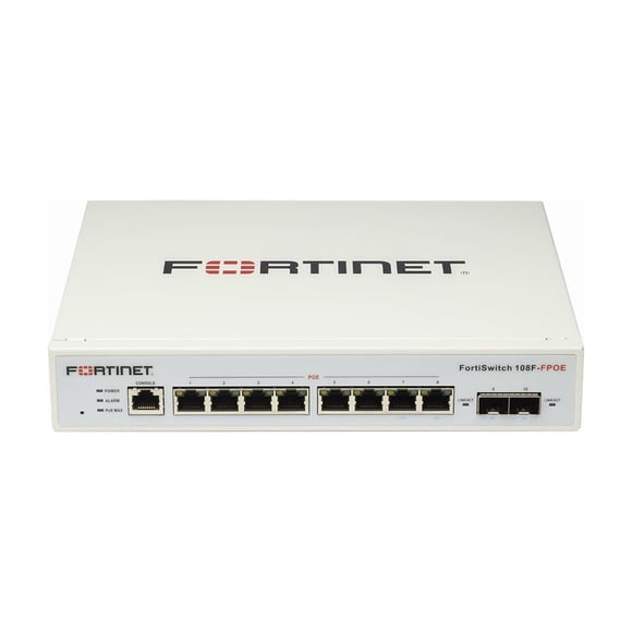 Switch Fortiswitch 108f fpoe 8xge 2xsfp Sin Ventilador