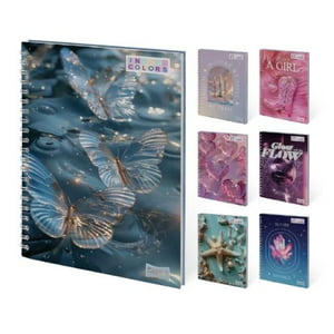 Scribe Cuaderno Mediano Femenino 120 Hojas