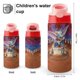 thumbnail image 2 of DumboBotella de Agua con Tapa Pop Top de Un Toque, Acero Inoxidable, a Prueba de Fugas, para Deportes, Botella Infantil rosa 12 oz, 2 of 6