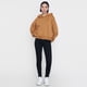 thumbnail image 4 of Polerón Mujer Hoddie Camel Corona, 4 of 5