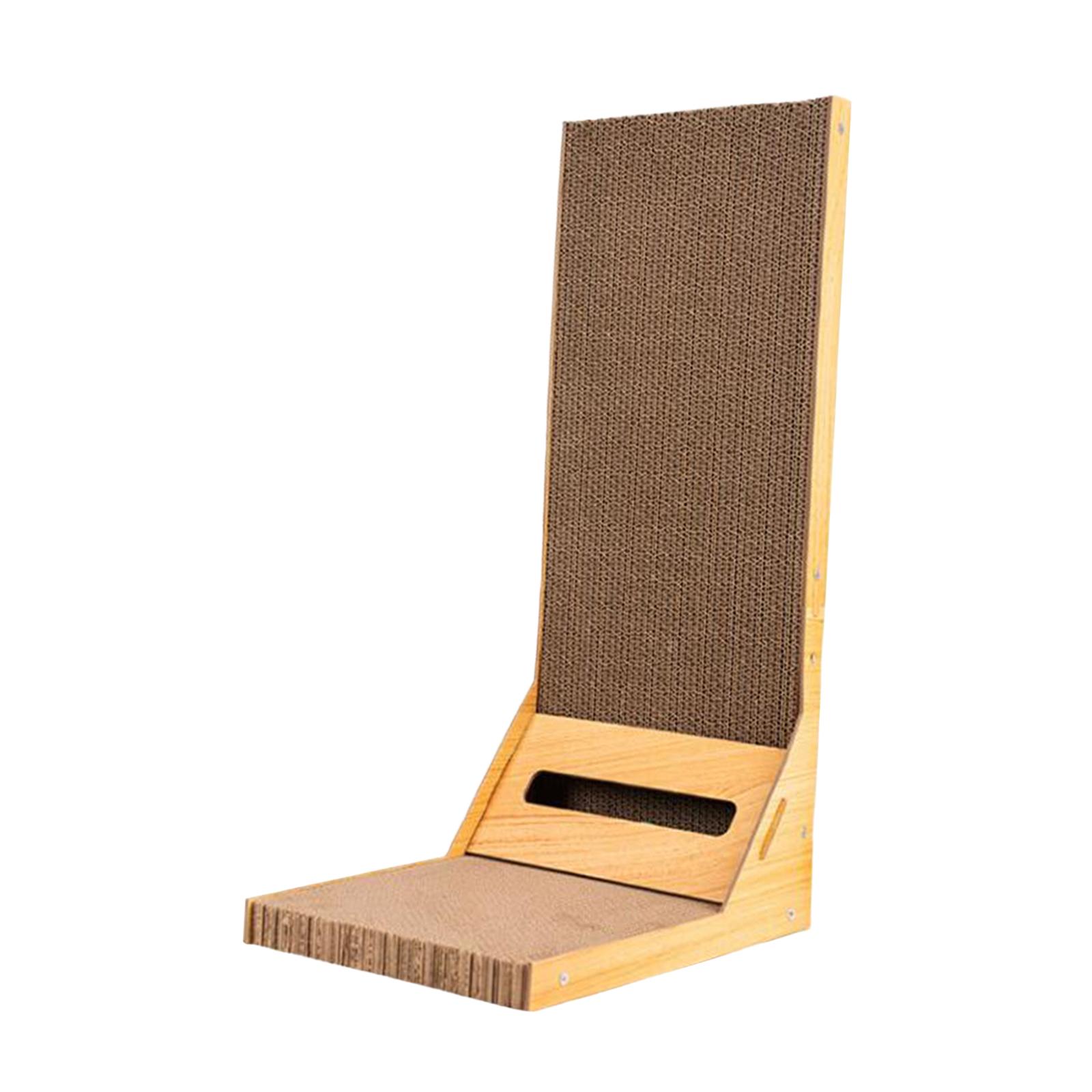 Magideal - Rascador De Cartón Para Gatos En Forma De L, Tablero Para Rascar Gatos, Juguete De Entrenamiento Para Gatitos, Cama De Salón, Garra De Molienda, Almoh