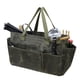 thumbnail image 2 of Bolsa portátil de almacenamiento de herramientas de camping de jardín, bolsa de portador de leña de lienzo encerado, cesta de jardín resistente plegable Gran para mujeres, jardinero, electri, 2 of 3