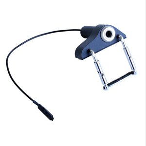 Bothyi - Micrófono De Contacto Piezoeléctrico Portátil Para Guitarra Acústica Y Violín (Negro)