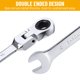 thumbnail image 3 of Llave de carraca Pilida 10 mm de cabeza flexible, acero cromo‑vanadio, 3 of 6