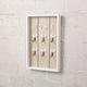 thumbnail image 2 of Porta Llave De Madera Cuadro Colgador Decorativo Para Llaves cafe, 2 of 6