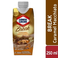 Leche Break Caramelo 250 Ml Loncoleche