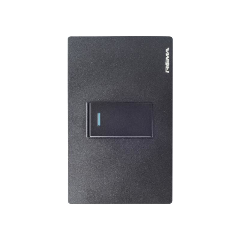 Rema - Interruptor Simple(9/12)10A 250V-Ne Kgo. 1 Unidad