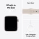 thumbnail image 3 of Watch SE 2da Gen 2023 44mm Sport Band M/L - Blanco Estelar, 3 of 3