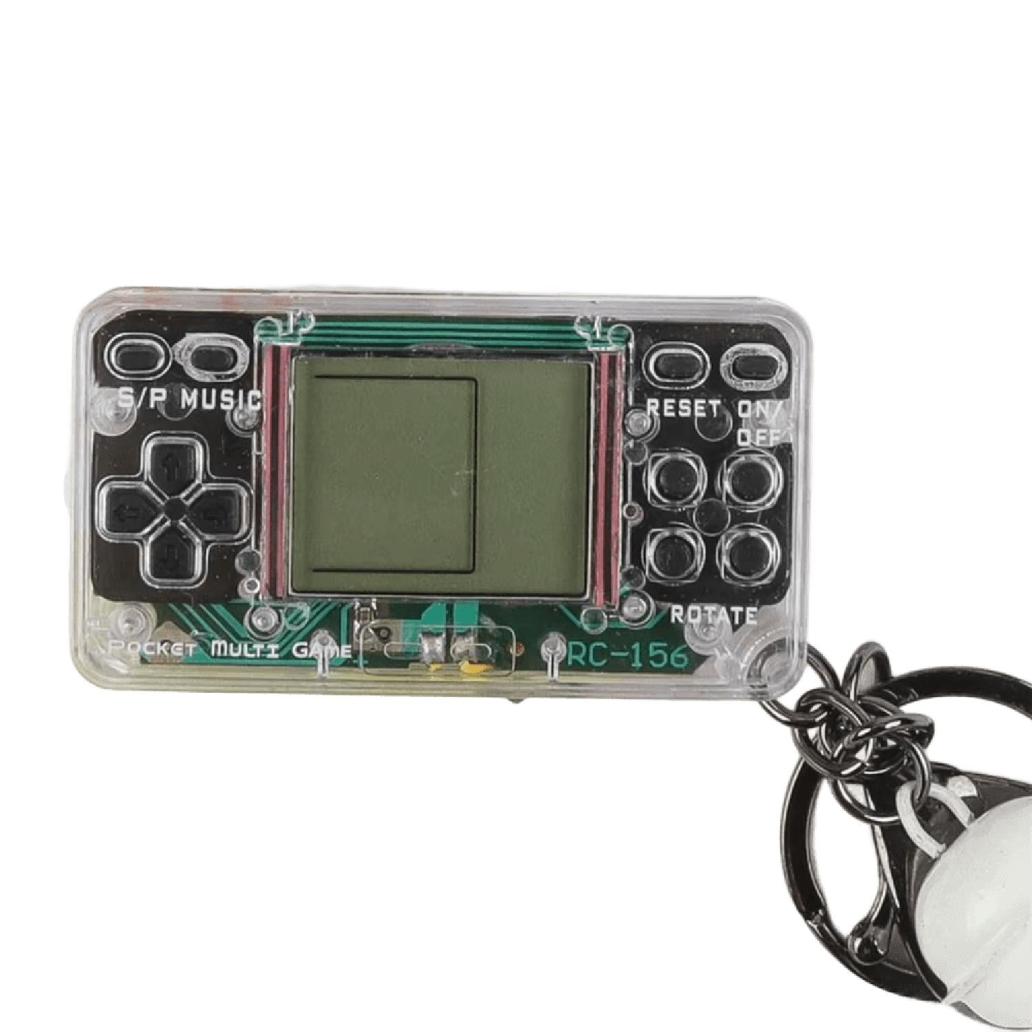 Genérico - Llavero Premium Tetris Jugable Azul