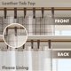 thumbnail image 4 of Cortina Madison Park Anaheim Cabin Plaid 50x95 Marron, 4 of 7