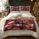 thumbnail image 1 of 3pcs D-M Chaos End Dragon Card Game Printed Bedding Set Duvet Cover + 2 Pillowcases, 1 of 1
