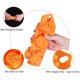 thumbnail image 3 of Molde de silicona naranja para Halloween OMDBAGD - juego de 2 unidades, 3 of 8