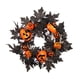 thumbnail image 4 of Corona De Halloween Redonda Para Puerta Delantera Con Cinta De 16.0 In Para Manto De Ventana De Casa, 4 of 5