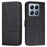 Foxdock - Funda Flip Para Xiaomi 14T – Carcasa Delgada Y Resistente A Impactos Con Soporte Para Uso Diario Y Profesional