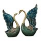 thumbnail image 3 of 2 Uds Figuritas De Cisne Estatuas Pájaros Figura Granja Chimenea Escultura De Resina, 3 of 5