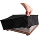 thumbnail image 2 of Cubierta antipolvo para tornamesa Crosley AC1055A-BK de tela negra, 2 of 9