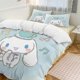 thumbnail image 1 of Cinnamoroll 3-Piece Twin Bed Set - Includes 1 Single Comforter And 2 Pillowcases Bedding - Fade Resistant Microfiber - Cinnamoroll, 1 of 4