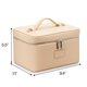 thumbnail image 5 of Estuche de tocador ETOILE Beige con organizador y divisores – 0,75 kg, 5 of 6