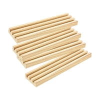 Bothyi - Bandeja De Dominó De Madera, Decoración, Manualidades Educativas, Regalos, Organizador De Dominó Sin Almohadilla, 4 Uds.