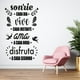 thumbnail image 3 of Frase Deco Sonríe Cada Día Vive Cada Instante No.4 FR‑11025, 3 of 3