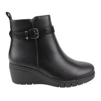 Botín New Walk Correa Reptil Negro