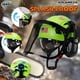 thumbnail image 3 of Casco Motosierra Aolamegs Safe 08 Lime ABS 4en1 53-63 cm, 3 of 3