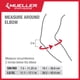 thumbnail image 2 of Soporte para codo de tenista MUELLER Hg80 Premium Black L/XL, 2 of 8
