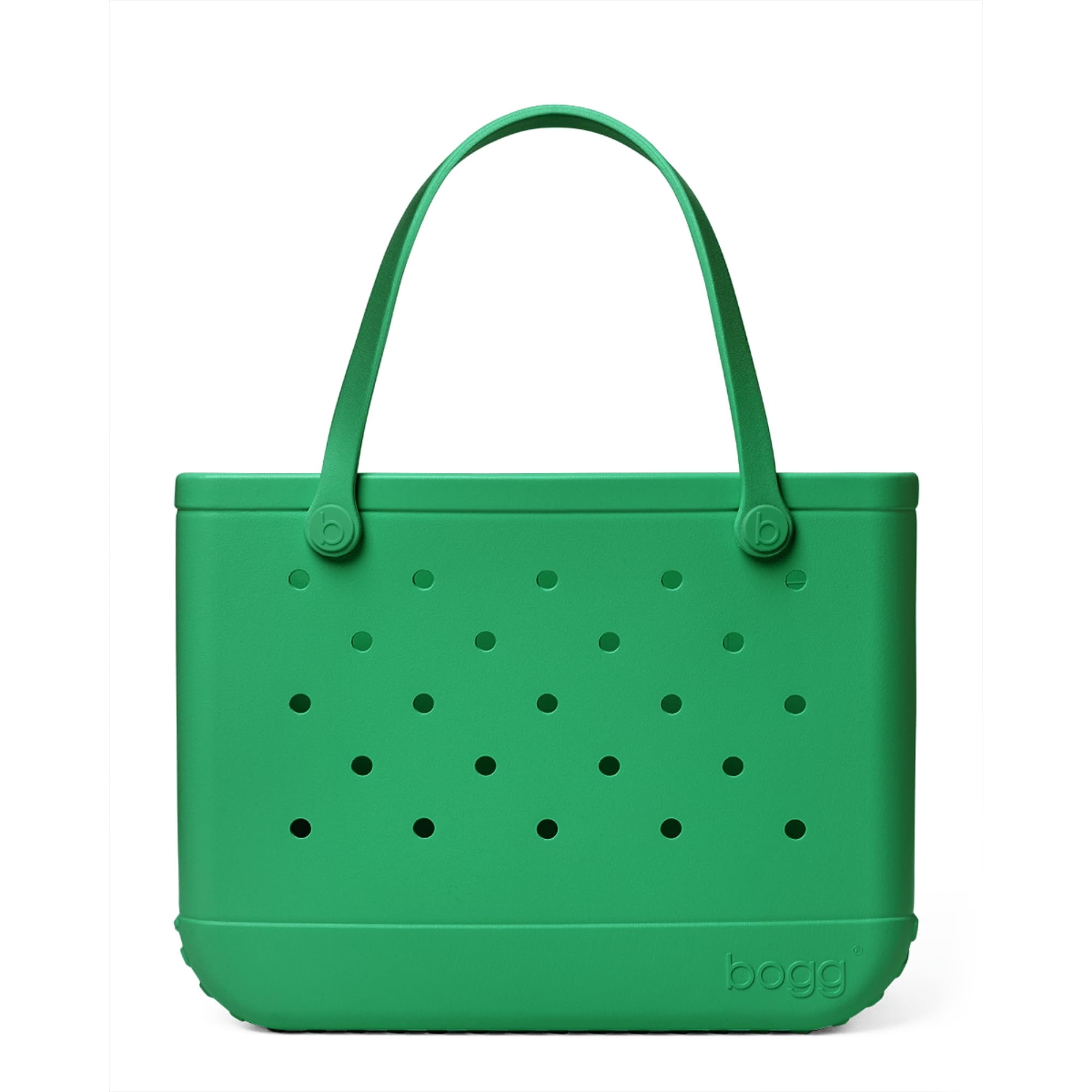 Bolso De Mano Bogg Bag Original, Grande, Verde, De Eva, Ligero