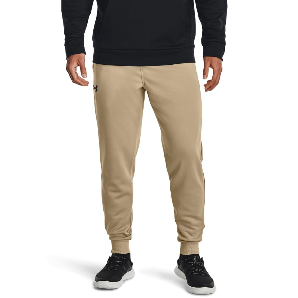 Forro Polar Jogger Under Armour Armourpara Hombre City, Caqui/negro, 4xl