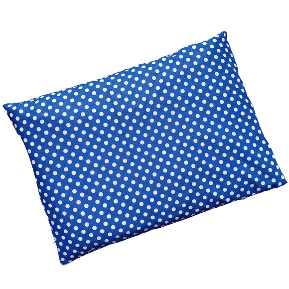 Almohadilla térmica Caylee's Creations 19 cm x 28 cm con lunares azules