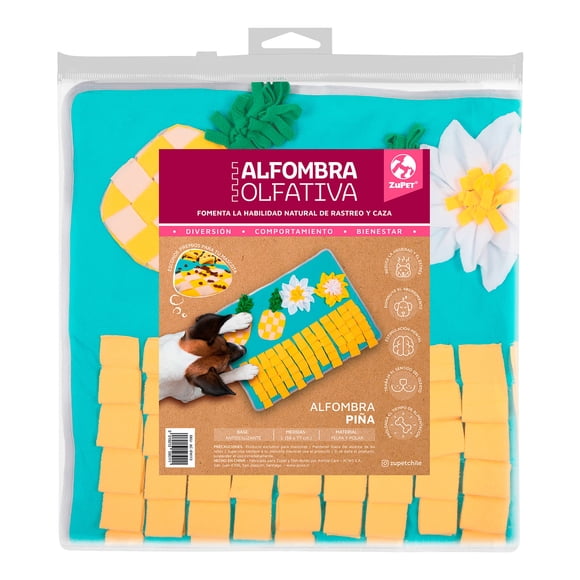 ZUPET ALFOMBRA OLFATIVA PIÑA 77X58CM)