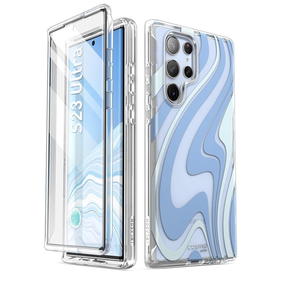 Funda i-Blason Galaxy S23 Ultra 6.8" Azul Remolino