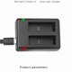 thumbnail image 2 of CARGADOR DUAL BATERÍA INSTA360 ACE PRO 1 ACE PRO 2, 2 of 3