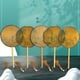 thumbnail image 2 of 1pc Chinese Style Green Fan - Perfect for Ancient Style Dance, Hanfu, Cheongsam & Party Favors!, 2 of 5