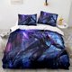 thumbnail image 1 of League of Heroes Bedding Set GameBed Set Aldult Kid Bedroom Duvet cover Sets, 1 of 5