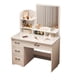 thumbnail image 1 of Mesa Tocador De Madera Con Espejo Led y Banco, 1 of 3