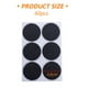 thumbnail image 2 of Almohadillas antideslizantes para muebles, 10 láminas de topes de goma para evitar deslizamientos, protectores de patas para sillas, almohadillas antideslizantes para muebles., 2 of 5