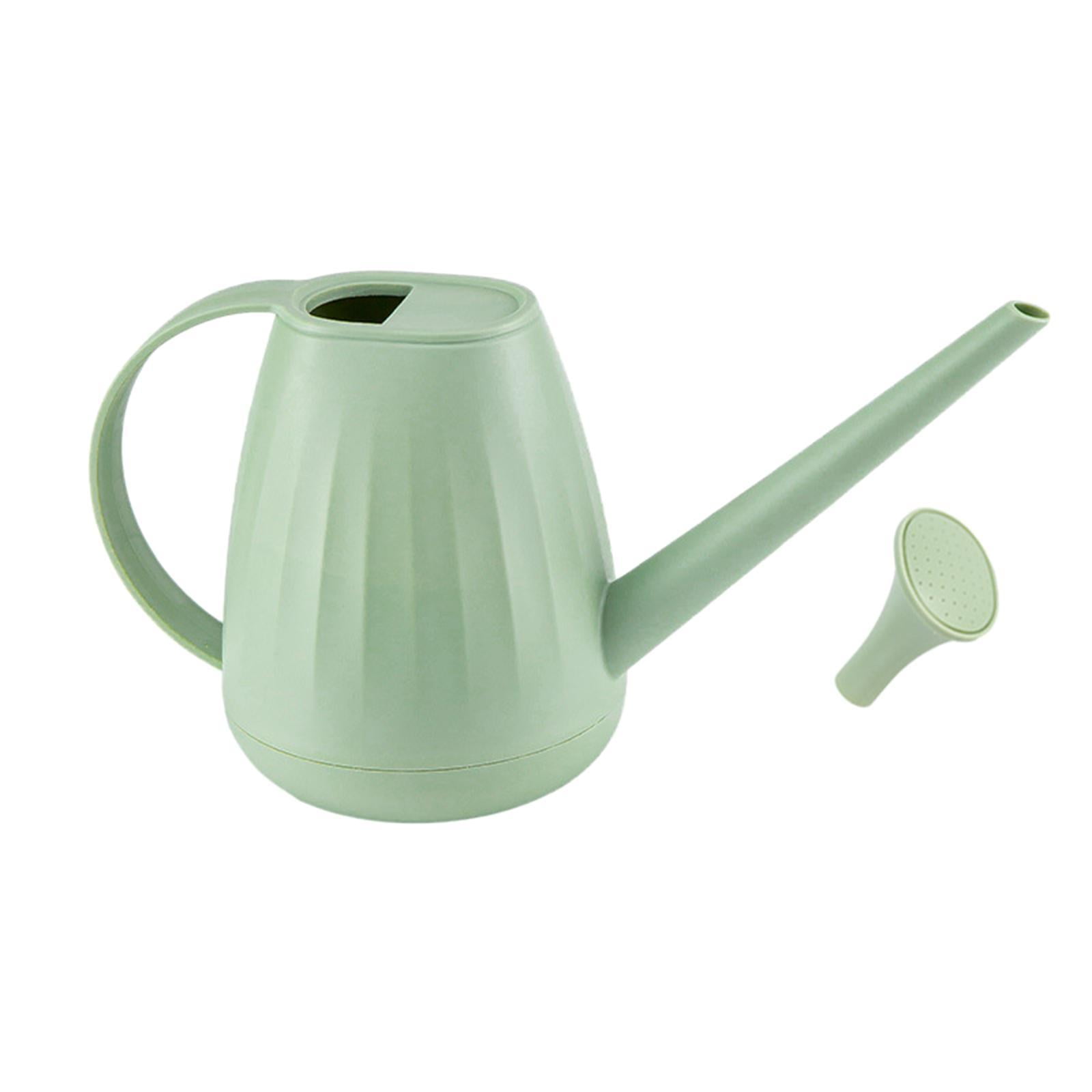 Magideal - Regadera De 2l Con Mango Ergonómico Práctico, Herramientas De Jardinería, Regadera De Jardín Para Flores, Planta De Riego Para Interiores Y Exteriores Verde