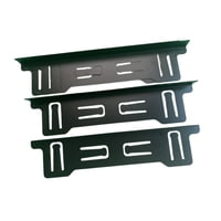 Bothyi - 4 Cubiertas Para Estufa Resistentes Al Calor, Para Rellenar El Espacio Del Gabinete Del Comedor, Color Negro